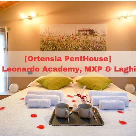 Ortensia Penthouse Leonardo Academy, Mxp & Laghi Сесто-Календе Экстерьер фото