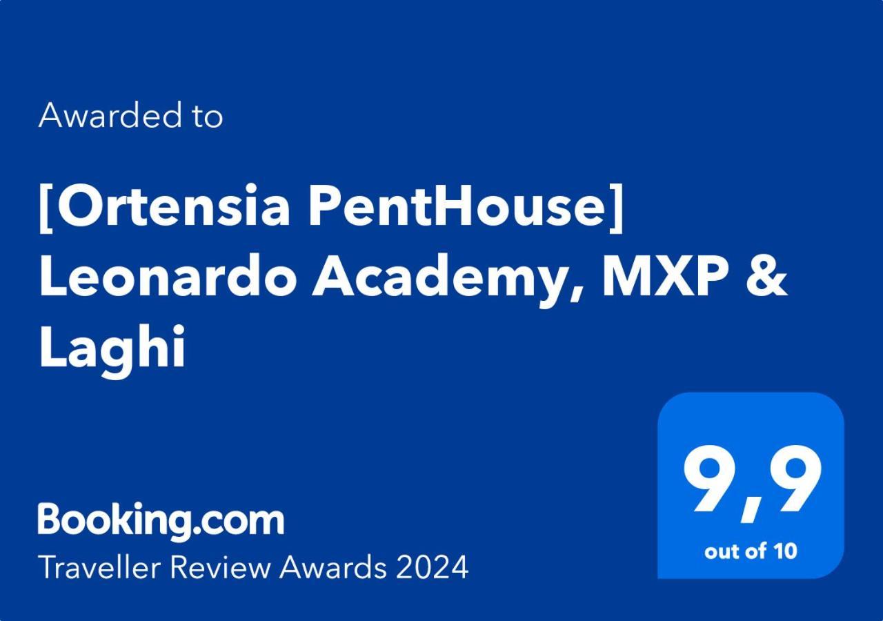 Ortensia Penthouse Leonardo Academy, Mxp & Laghi Сесто-Календе Экстерьер фото